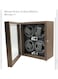 4 Watch Winder For Men And Women Automatic Watch  Battery Powered 4 Watch Winder in Walnut