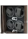 4 Watch Winder For Men And Women Automatic Watch  Battery Powered 4 Watch Winder in Walnut