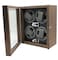 4 Watch Winder For Men And Women Automatic Watch  Battery Powered 4 Watch Winder in Walnut