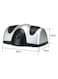 Multifunctional 2 Stages Professional Electric Knife Sharpener for kitchen  Combines Electric and Manual Sharpening System Quickly Sharpening, Easy to Use use for Straight and Serrated Knives, Diamond