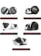 Multifunctional 2 Stages Professional Electric Knife Sharpener for kitchen  Combines Electric and Manual Sharpening System Quickly Sharpening, Easy to Use use for Straight and Serrated Knives, Diamond