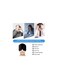 Migraine Ice Pack Wrap Gel Ice Headache Hat Migraine Relief Cap Cold Compress Headache Hat for Migraine Mask for Puffy Eyes Tension Sinus and Stress Relief Black