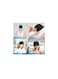 Migraine Ice Pack Wrap Gel Ice Headache Hat Migraine Relief Cap Cold Compress Headache Hat for Migraine Mask for Puffy Eyes Tension Sinus and Stress Relief Black