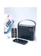 portable Dual Microphone Karaoke Machine Portable Bluetooth PA Speaker System with 2 Wireless Mic boom box for Home Adults and Kids