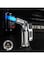 Butane Torch Kitchen Blow Lighter - Culinary Torches Chef Cooking Professional Adjustable Flame with Reverse Use for Creme, Brulee, BBQ, Baking