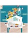Kids Activity Table and Chair Set Multi Activity Table with Storage 155pcs Building Blocks Table Compatible with Classic Bricks Craft Learn Play Water Sand Table for Boys Girls