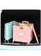 Compact and foldable this plastic trolley combines storage box and shopping cart functionalities offering a convenient and space saving solution.