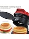 Breakfast Sandwich Maker with Egg Cooker Ring, Non-Stick Easy Clean Burger, Sandwich &amp; Omelette Toaster &ndash; 3-in-1 Quick Breakfast Machine for Perfect Homemade Meals