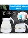 Mini Folding Silicone Electric Kettle &ndash; Portable &amp; Retractable Travel Kettle, Compact Outdoor Electric Kettle, BPA-Free, Fast Boil, Ideal for Camping, Office, &amp; Home Use