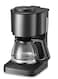 Compact and convenient the 6 Cup Drip Coffee Maker features a Simply Brew design with front access for easy filling, an auto keep warm function and a smart anti drip system.