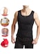 Sauna Vest Waist Trainer for Men - Mens Sauna Suit Double Sweat Belt Body Shaper for Belly Fat Slimming Gym Workout