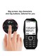 Intelligent smartphone with Dual SIM functionality and a powerful 10,000 mAh battery equipped with a built-in flashlight feature with FM radion.