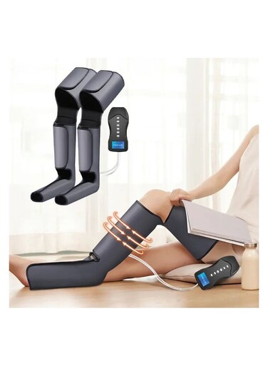 Rechargeable Foot and Leg Massager for Improved Circulation and Relaxation Comes with a Hand-Held Controller, Offering 4 Modes and 3 Intensity Levels Perfect Gifts for Men, Women, Mothers, Fathers,