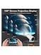 Mini Projector HY300 PRO - 4K, Auto Keystone Correction, 200 ANSI Lumens, Portable Smart Projector with 2.4/5G WiFi 6, BT 5.0, 130 Inch Screen, 180 Degree Flip, Round Design - Home Video Projector