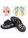 Acupressure Foot Relaxer/Foot Massager Slipper/Spring Acupressure Magnetic Therapy Sandals/Rotating Acupressure Foot Slippers for Men &amp; Women