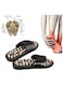 Acupressure Foot Relaxer/Foot Massager Slipper/Spring Acupressure Magnetic Therapy Sandals/Rotating Acupressure Foot Slippers for Men &amp; Women