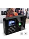 Fingerprint Password Attendance Machine  Biometric Attendance Device with 2.4 Inch TFT LCD Screen Employee Checking in Recorder Access Control Time Attendance Clock