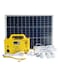 New Solar Generator Multifunction Portable Power Station Household Solar Generator with Radio And Lighting System for Outdoor Camping Travel