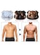 2 in 1 Sauna Vest and Waist Trainer for Men Sweat Vest for Men Waist Reducer Weight Loss Vest with Hip Belt for Fitness Sauna Suit Color Black