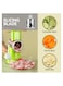 3 in 1Manual Tabletop Drum Cheese Grater, Rotary Shredder Slicer Grinder for Cucumber Nut Potato Carrot Cheese, Vegetable Salad Shooter, Green