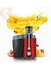 Powerful Whole Fruit Centrifugal Power Fruit and Vegetable Juicer with Jug Juicer machine to make delicious apple orange carrot juice and more Red
