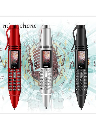 Hope Pen Mini Cellphone &ndash; GSM Dual SIM Mobile Phone with Camera, Flashlight, and Bluetooth Dialer &ndash; Compact and Stylish Design