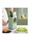 Upgraded Rotary Cheese Grater 2.0 -Round Mandolin Slicer for Kitchen Vegetable Slicer Cutter Cheese Shredder with Handle 3 Drum Blades for Vegetable, Potato, Nuts, Green