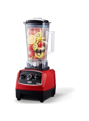 High Power Blender Commercial Grade Blender Mixer Juicer Fruit Food Processor Ice Smoothies Maker Adjustable Speed 2L Jar