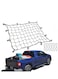 Heavy Duty Truck Cargo Net Designed for Pickup Truck Beds Rooftop Cargo Carriers ATVs UTVs and Cargo Hitches featuring Small Mesh for Securely Holding Large Loads