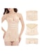 3 in 1 Postpartum Belt - Breathable Postpartum Recovery Postnatal Corset Belt after Pregnancy Maternity, Deep Skin