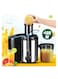 Electric Juicer Machine with Wide Chute &ndash; Whole Fruit Juicer Extractor for Juicy Vegetables &amp; Fruits &ndash; Powerful Mixer Blender with Bottle &ndash; Easy to Clean