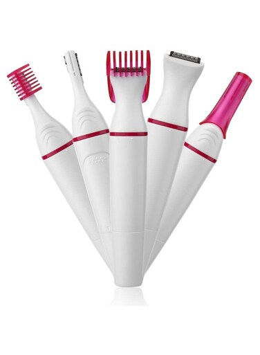5 in 1 Multi-functional Hair Removal Electric Eyebrow Shaping Shaving Machine Women Hair Removal Shaver Trimmer For Underarm Facial Tool Kit
