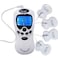 Blue Screen EMS Electric Physiotherapy Machine - Tens Massage Machine with Acupuncture Function - Full Body Massager Set for Pain Relief, Relaxation &amp; Health Care