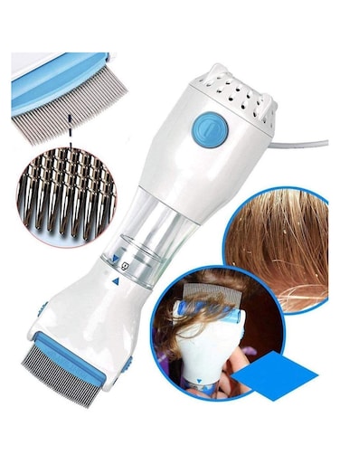 Capture 4 Filter Trap Head Lice And Eggs Removed From The Hair, Allergy and Chemical Free Head Lice Treatment, Electrical Head Lice Comb