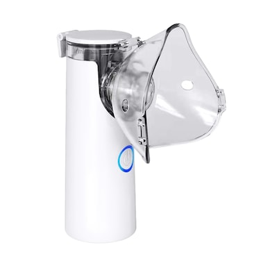 جهاز استنشاق محمول للبالغين والأطفال - جهاز استنشاق بالموجات فوق الصوتية شبكي محمول باليد   جهاز تبخير شخصي بالبخار لعلاج الربو ومرض الانسداد الرئوي المزمن وعلاجات التنفس   هادئ وخفيف الوزن للسفر