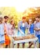 Large Folding Portable BBQ Grill   Stainless Steel Charcoal Barbecue Grill for Outdoor Cooking, Camping, Hiking, and Picnics