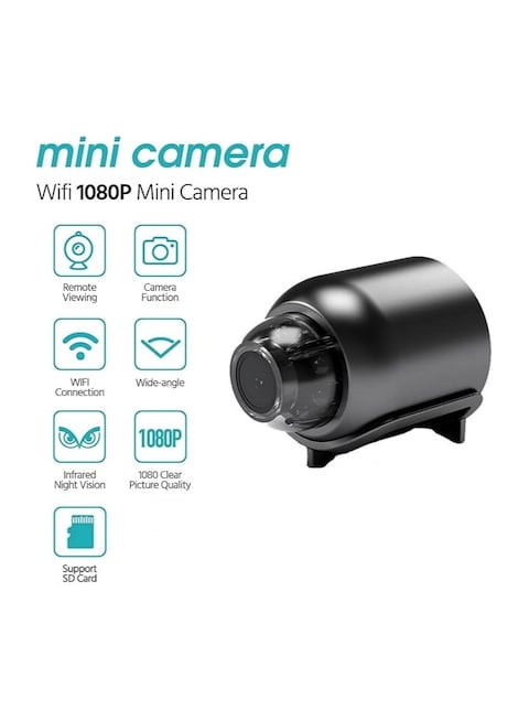 Smallest Wireless WiFi Camera, HD 1080P Spy Camera, Smart Home Security Camera, Portable Smart Mini Baby Monitor with Night Vision