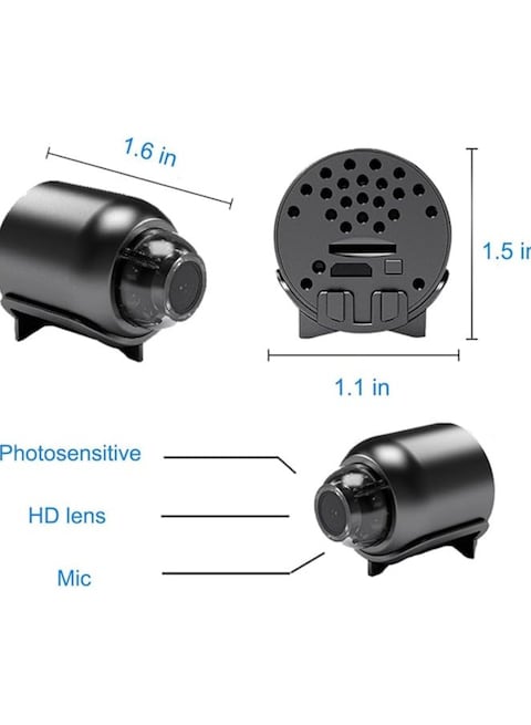 Smallest Wireless WiFi Camera, HD 1080P Spy Camera, Smart Home Security Camera, Portable Smart Mini Baby Monitor with Night Vision