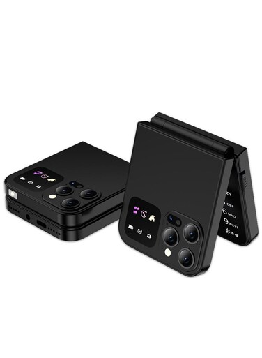 Hope Flip Mobile Phone with Auto Call Recording FM Radio, Speed Dial Magic Voice GSM Dual SIM Unlocked Foldable Cellphone