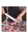 Household Meat Slicer Frozen Meat Bone Cutting Machine Double blade thickness adjustable, Commercial Stainless Steel