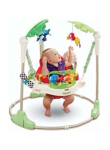 Multifunctional Electric Baby Jumping Walker Cradle Rainforest Baby Swing Body-Building Rocking Chair Lucky Child Swing For Child