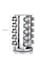Revolving Spice Rack with 20 Jars Rotating Spice Rack Organizer Seasoning Organizer with Labels Stainless Steel Spice Carousel