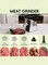 1000W Electric Vegetable Slicer 5-in-1  Kitchen Grater with Meat Grinder &amp; Sausage Attachment Cheese Grater, Easy to Clean  Multi-Functional Grater