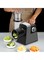 1000W Electric Vegetable Slicer 5-in-1  Kitchen Grater with Meat Grinder &amp; Sausage Attachment Cheese Grater, Easy to Clean  Multi-Functional Grater