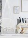 Hammock Chair - Macrame Swing Hanging Cotton Rope Chair   Max Load 150kg   Comfortable &amp; Sturdy   Indoor/Outdoor   Perfect for Courtyard &amp; Garden   Beige
