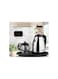Coffee Tea Maker Water Boiler Glass Teapot Set Electric Kettle Tray Set with Infuser (Silver)  1.5L  Fast Boil &amp; Auto Shut-Off  Ideal for Tea, Coffee