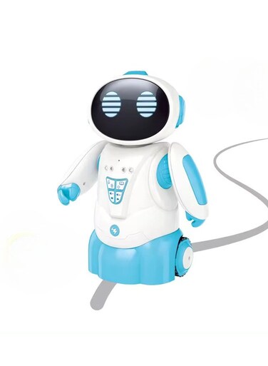 روبوت ذكي لتتبع بصمات الأصابع، رفيق ذكي متطور يعمل بالذكاء الاصطناعي، التعلم التفاعلي، التعرف على الصوت والتحكم بالإيماءات