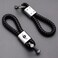 Black Car Keychain for MINI Cooper - Detachable Metal &amp; Handwoven Leather Key Ring - Compatible with R55 R56 R57 R58 R59 R60 R61 F54 F55 F56 F57 F60 Models - Stylish Accessory