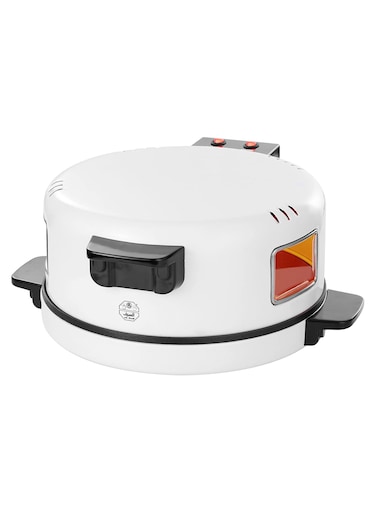 ماكينة صنع الخبز الكهربائية، سعة رغيف 2 رطل، 15 إعدادًا مبرمجًا مسبقًا، مقلاة غير لاصقة، ماكينة صنع خبز صغيرة الحجم 30 سم للاستخدام المنزلي، أبيض