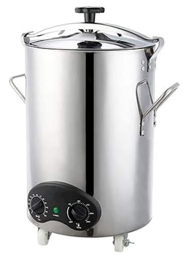 Multi-Function Electric Stainless Steel Mandi Maker &ndash; 50L Large Capacity, Portable Mandi Rice Cooker for Home &amp; Commercial Use, Slow Cooker with Adjustable Temperature and Timer